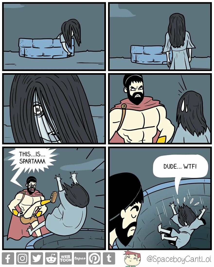 22 New Dark Comics With A Surprise Pop-Culture Twist By Spaceboycantlol