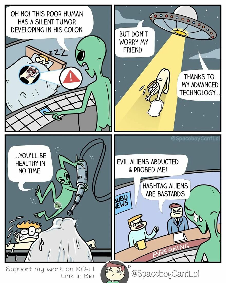 22 New Dark Comics With A Surprise Pop-Culture Twist By Spaceboycantlol