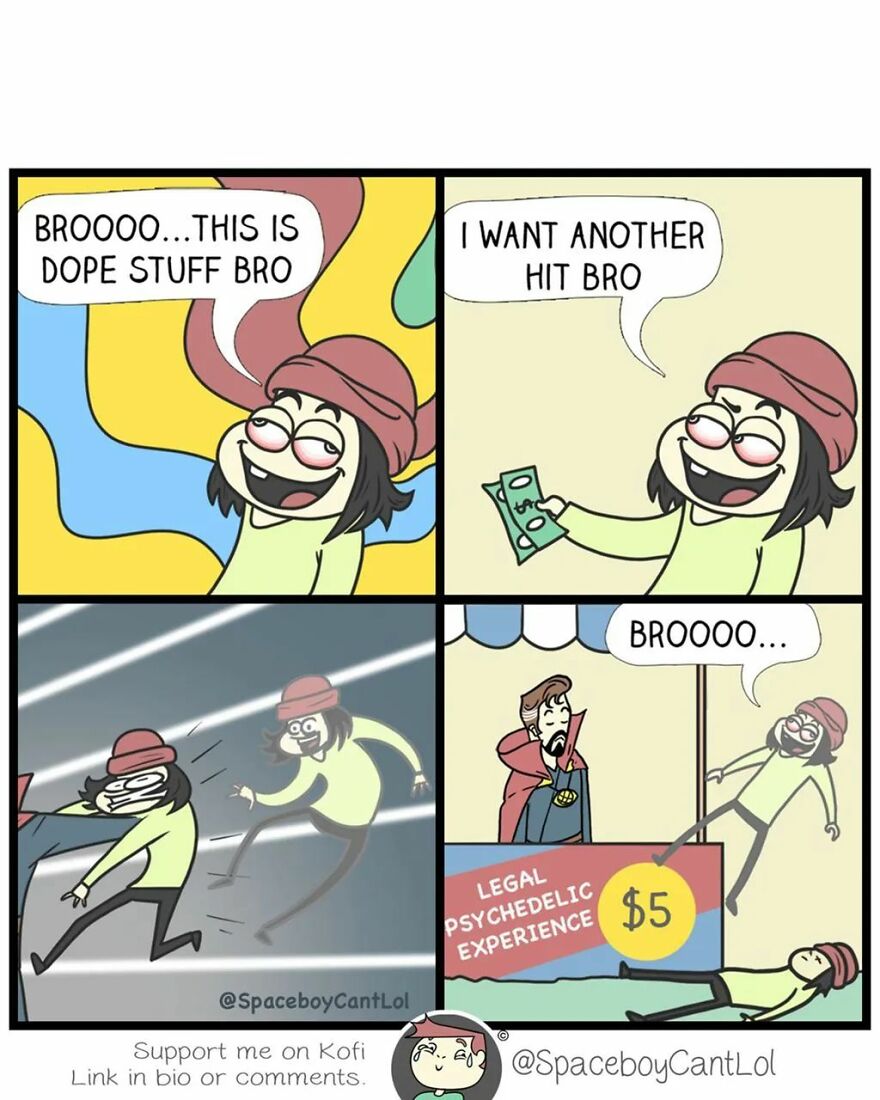 22 New Dark Comics With A Surprise Pop-Culture Twist By Spaceboycantlol