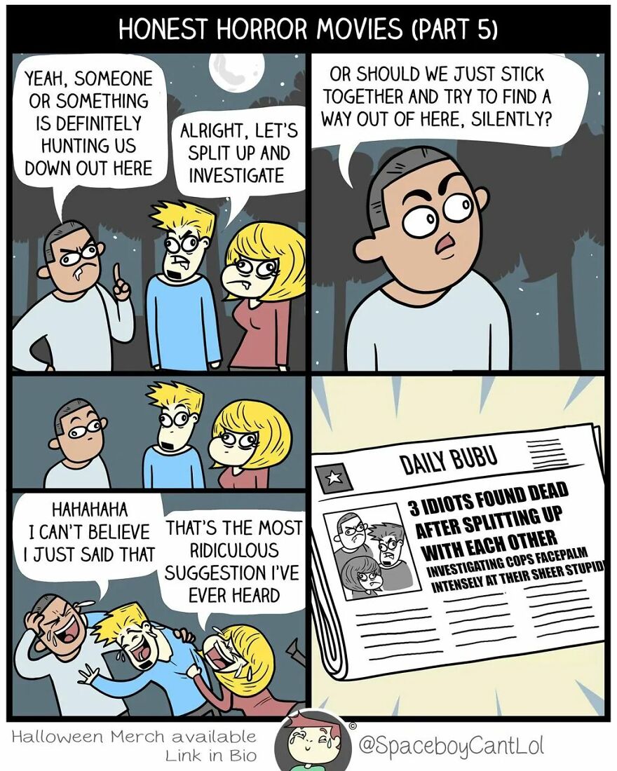 22 New Dark Comics With A Surprise Pop-Culture Twist By Spaceboycantlol