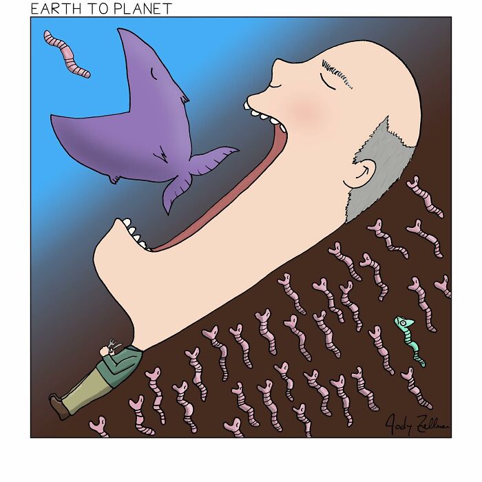 A comic about life's cycle