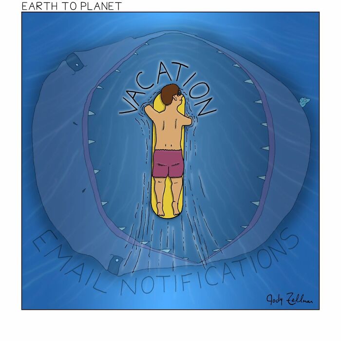 A comic about vacation