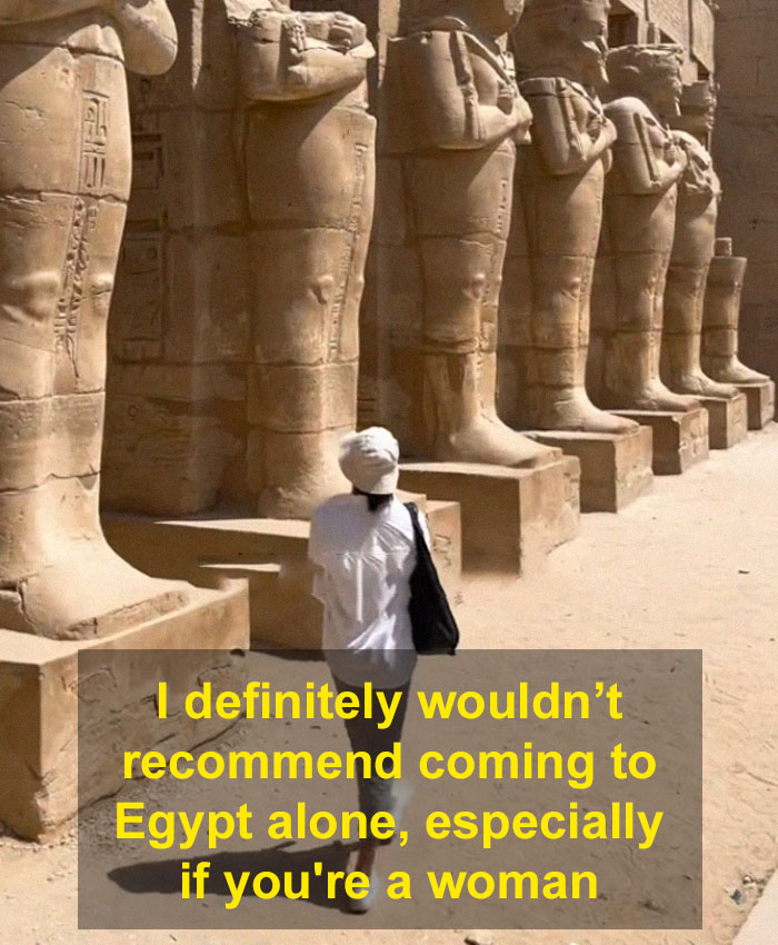 Woman Goes Viral For Revealing What Made Her Trip To Egypt A Nightmare