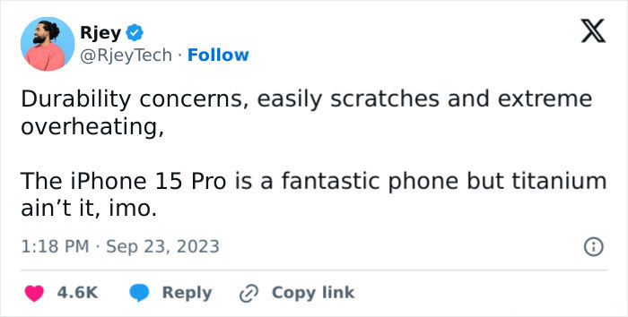 "This Isn&rsquo;t Great": People Divided Over The New $999 iPhone 15 Being Too Hot To Handle