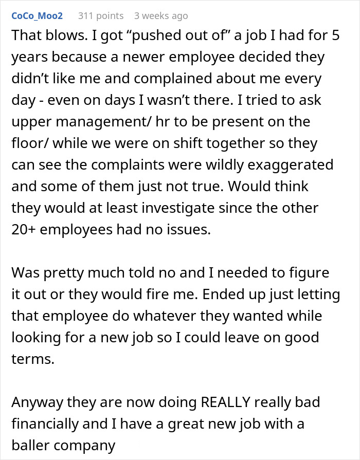 Woman Decides She Doesn&rsquo;t Like A New Coworker, Files A Complaint And Gets Him Fired