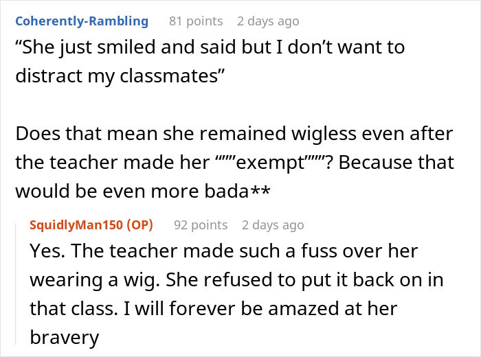 &ldquo;Smiled, Took It Off&rdquo;: Student Maliciously Complies, Takes Off Her Wig As Per Teacher's Demands