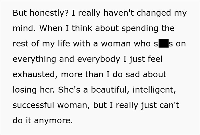 &ldquo;I Really Just Can't Do It Anymore&rdquo;: Mean Woman Gets Reality Check When Fiance Calls Off Engagement