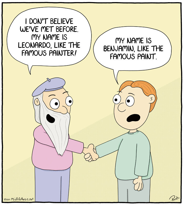 25 Single Panel Cartoons From The "Midlife Thesis" Comic Strip Series