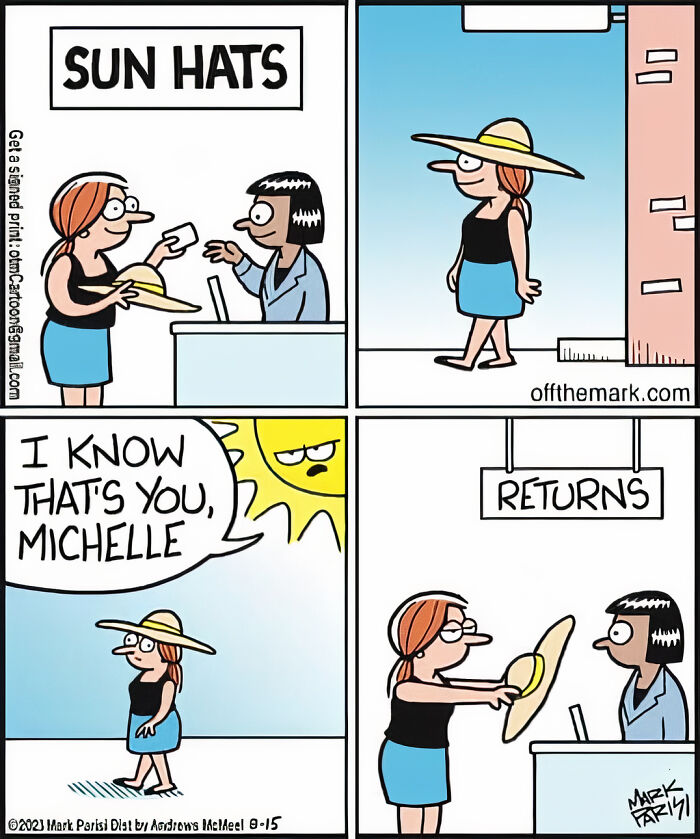 Hilarious ‘Off The Mark’ Comics By Mark Parisi With Dark Twists ( New Pics)