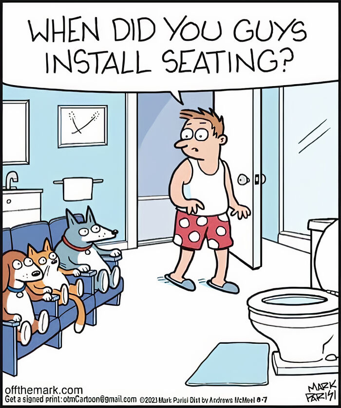 Hilarious ‘Off The Mark’ Comics By Mark Parisi With Dark Twists ( New Pics)