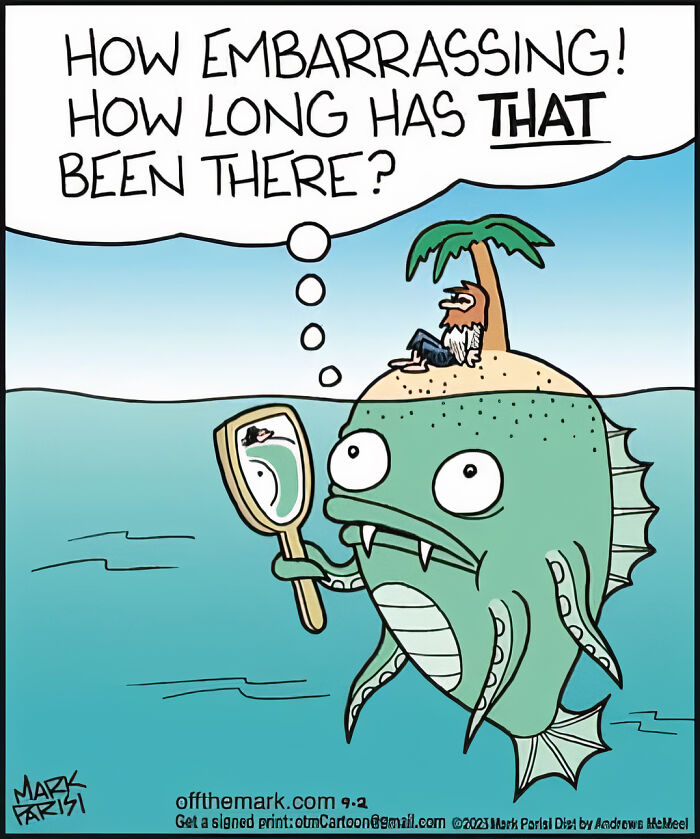 Hilarious ‘Off The Mark’ Comics By Mark Parisi With Dark Twists ( New Pics)