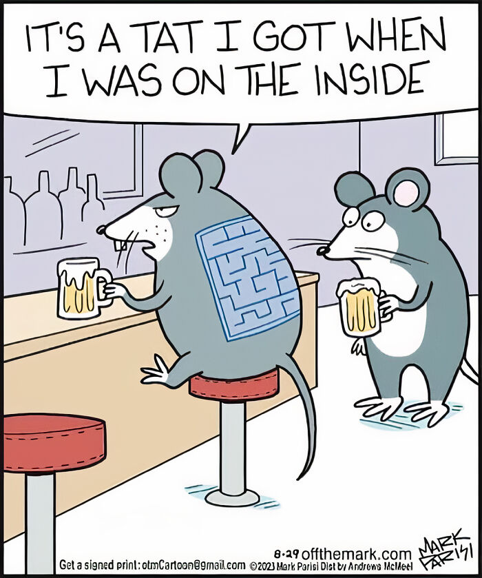 Hilarious ‘Off The Mark’ Comics By Mark Parisi With Dark Twists ( New Pics)