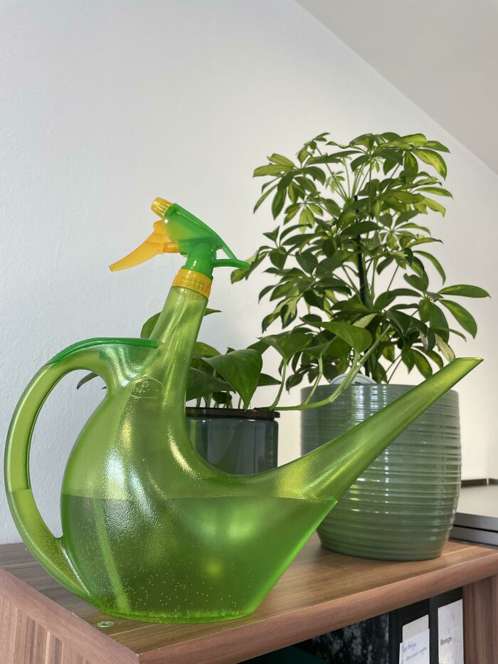 Watering Can And Spray Bottle