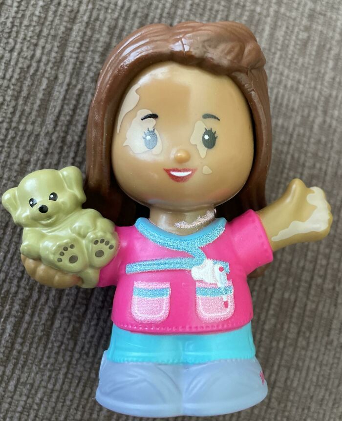 My Daughter’s Toy Has Vitiligo