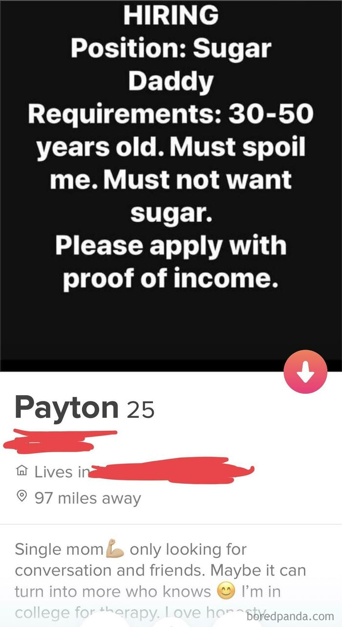 Single Mom, “Hiring A Sugar Daddy”