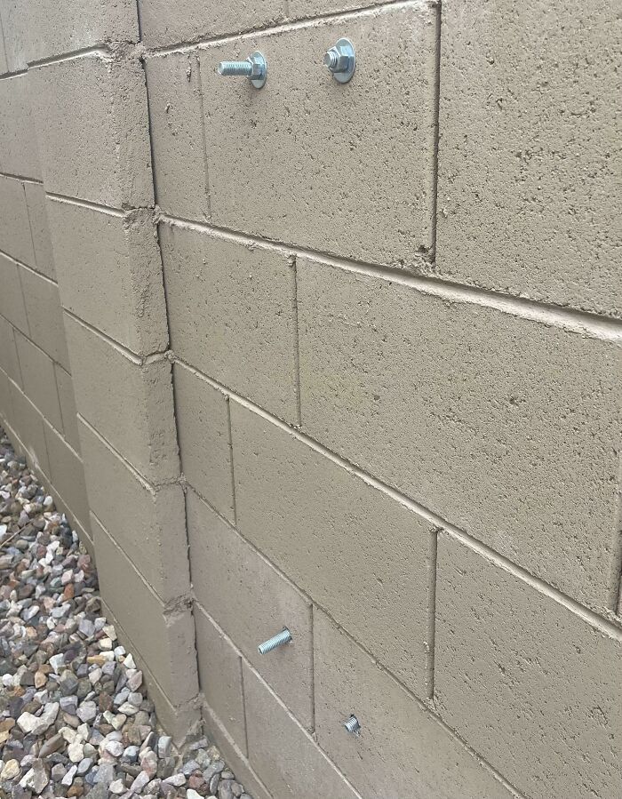 Neighbor Drills Through Our Shared Wall To Secure A Fence Without Asking. Then Wants Us To Bolt The Bottom Because He Couldn’t Reach It