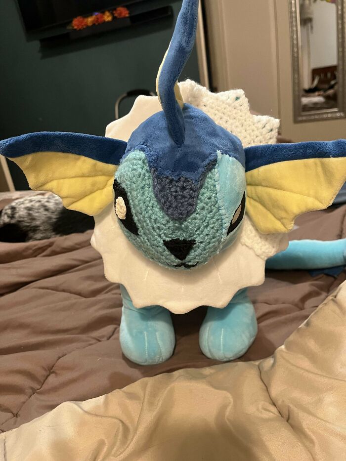 Salvaged Expensive Build A Bear Vaporeon