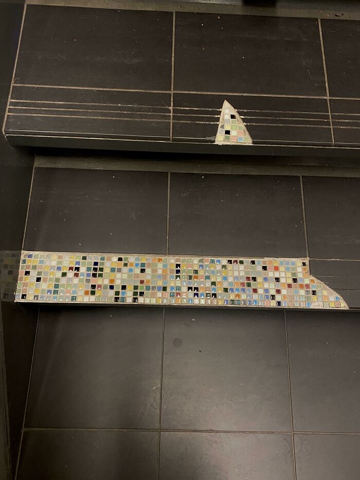 Some Mended Stairs I Came Across