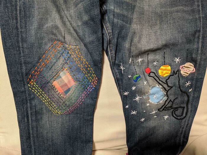 Ruined Jeans Got A Seriously Cool Upgrade!