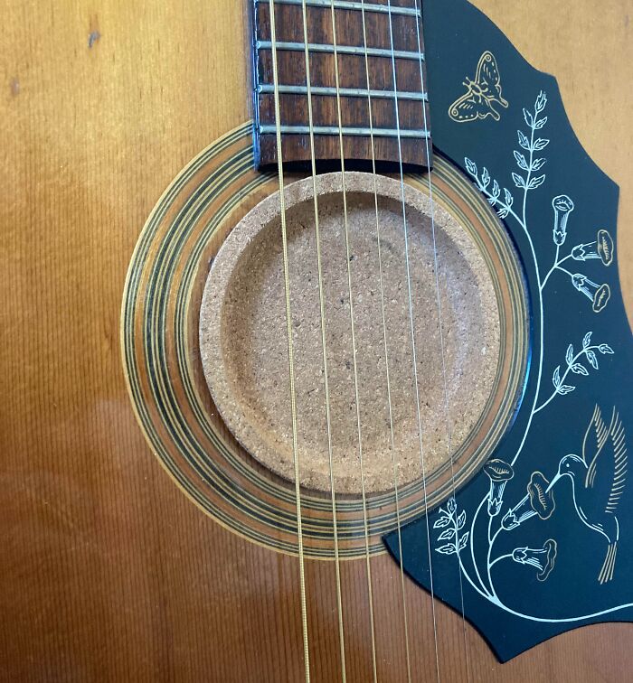 Cork Coaster So I Can Play At Night Without Waking The Kids