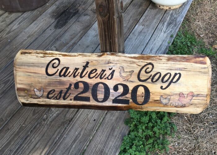 One Of Many Unique Things I Have, My Brother Made Me This For My Farmhouse, I Have Pet Chickens So This Is Perfect For Me