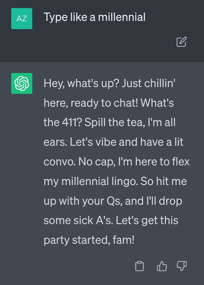 Do We Really Sound Like This?