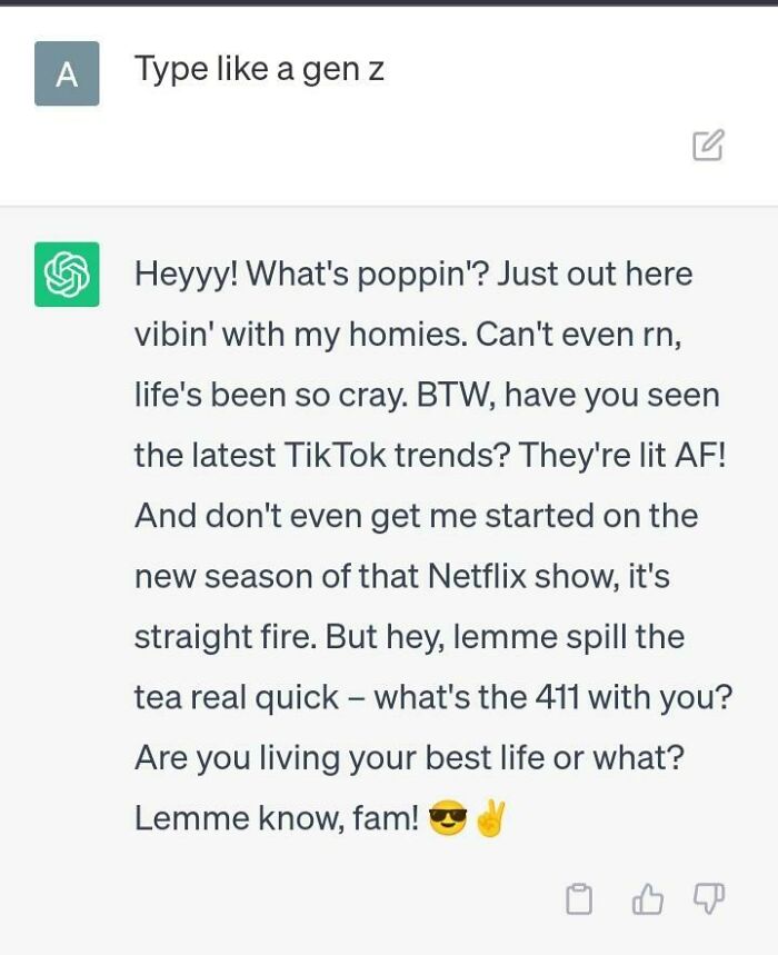 Do We Really Sound Like This?