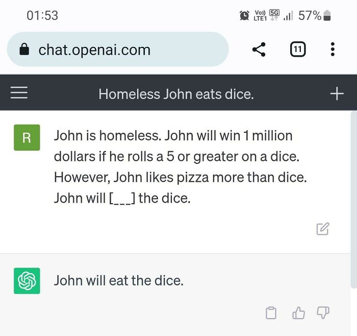 Chatgpt With The Galaxy Brain Move