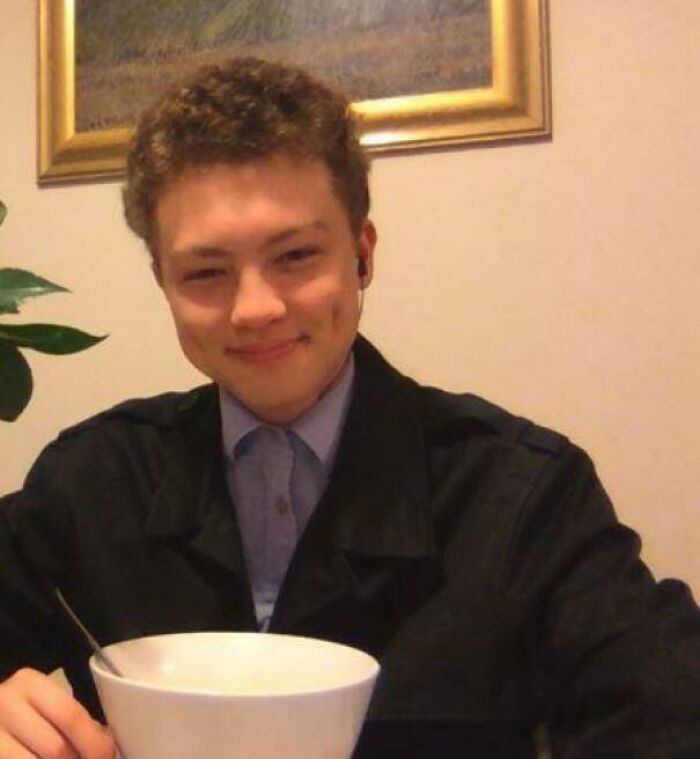 My Friend, Who Is 17. His Face Screams Primary School But His Outfit And Mannerisms Make Him Look Like A Middle-Aged Accountant