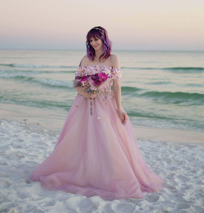 I Finally Got The Pictures Back From My Wedding A Few Months Ago And Just Wanted To Share My Non-Traditional Wedding Dress