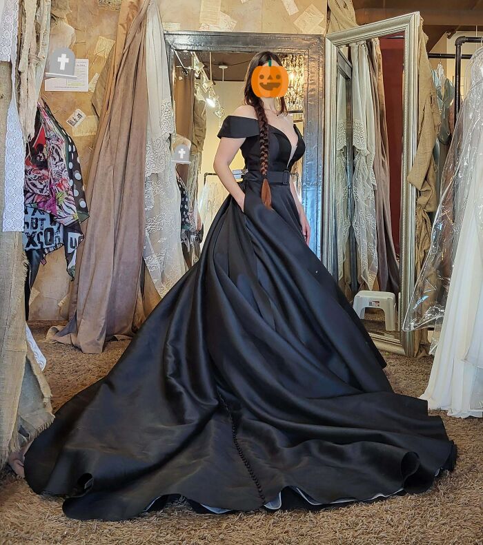 Black Wedding Dress