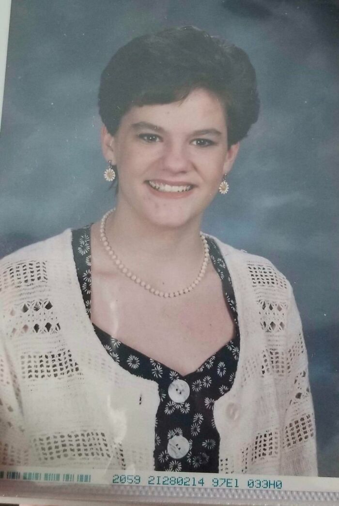 Me At 11 Rocking The Granny Sweater