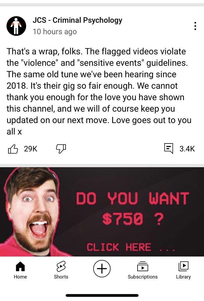 This Image Perfectly Encapsulates Why I Hate Youtube