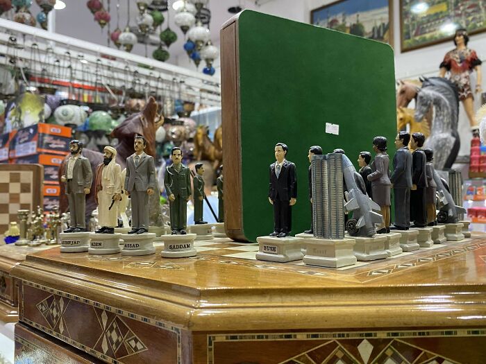 9/11 Themed Chess Set