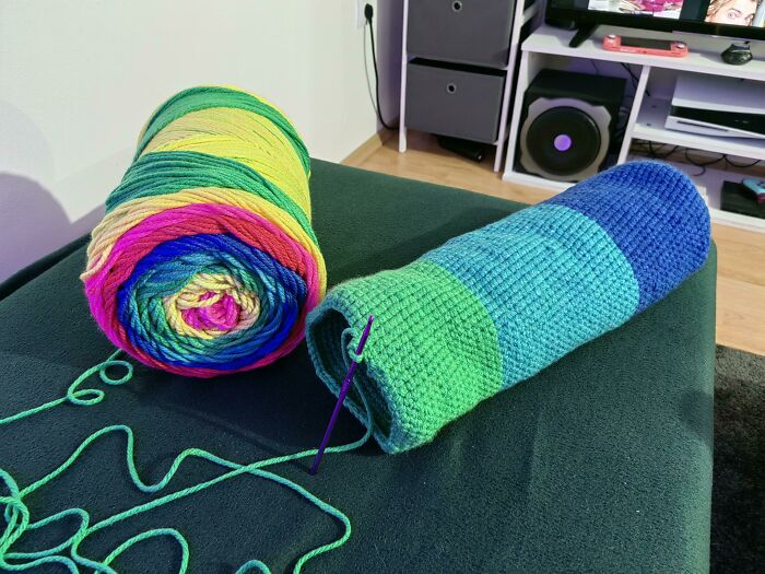 I Have No Idea Why I Started Making A Giant Tube, But I Will Not Stop