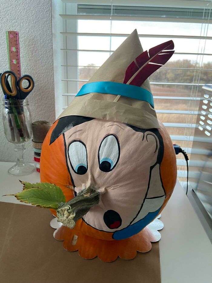 I Know Halloween Is Over But My Pumpkin Won 3rd Place In A Contest Tonight And I’m Super Stoked