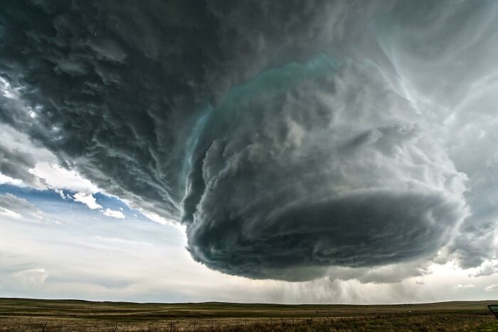 Supercell In Wyoming, USA
