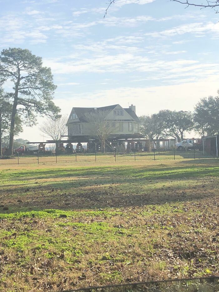 My Neighbors Are Moving Their Entire House Back 200ft