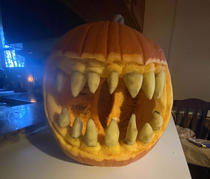 This Is Tator Tooth. He Has No Eyes, I Don't Know If I Want To Ruin It Adding Eyes