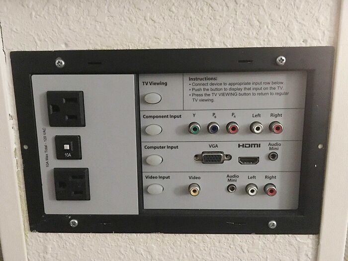 This Hotel Actually Makes It Easy To Connect Your Laptop To The TV