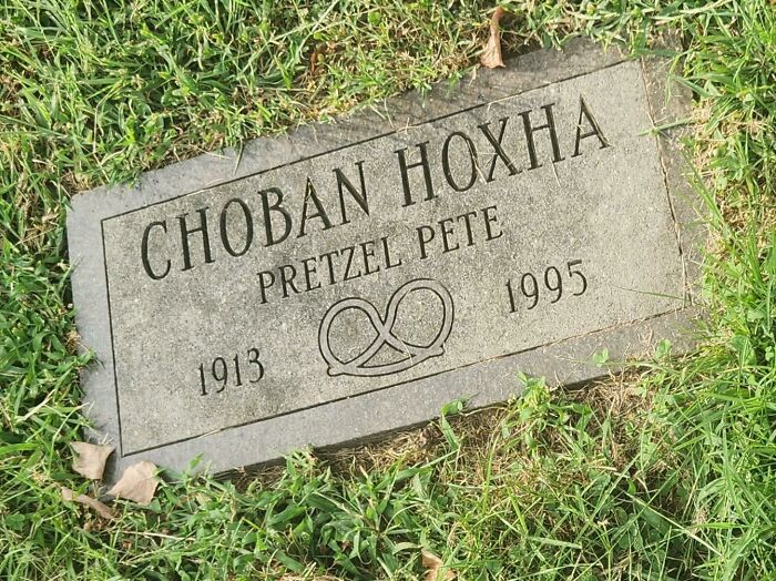 A Local Legend In My Area. "Pretzel Pete" Was An Albanian Muslim Wwii-Pow Who Immigrated To America And Was Known For Selling Pretzels. More Information Of His History In The Caption