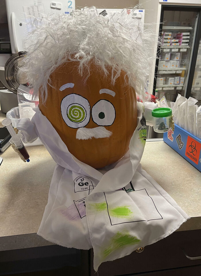 My Pumpkin Submission For The Decorating Contest