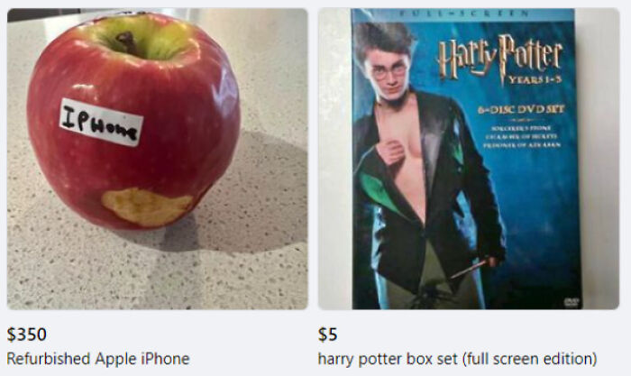 Opened Facebook Marketplace To Sell A Few Things After A Year Or So Of Inactivity And Found These