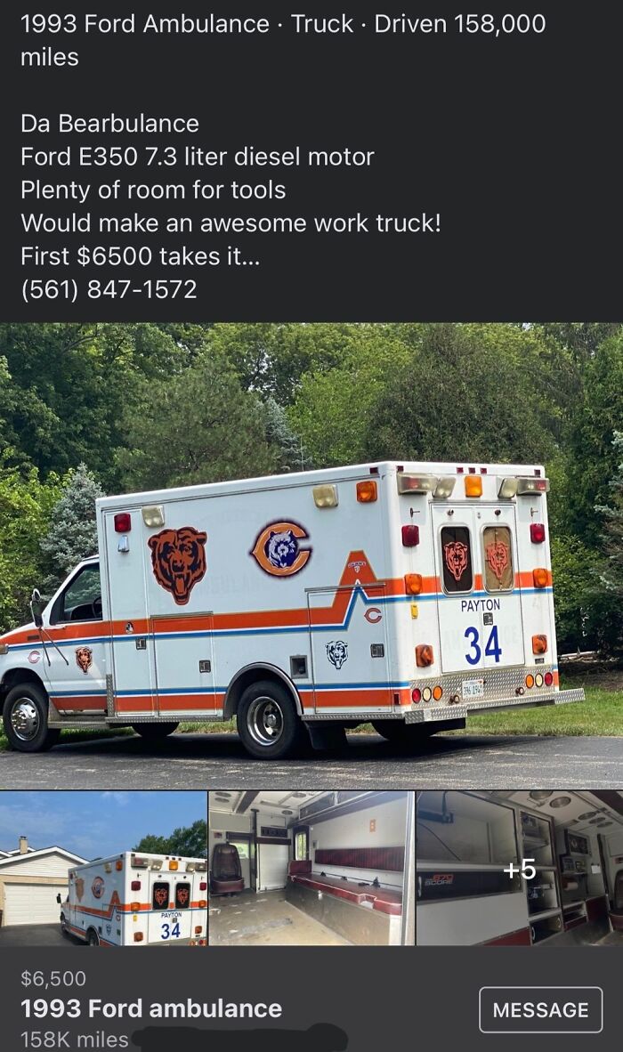 I Give You Da Bearbulance
