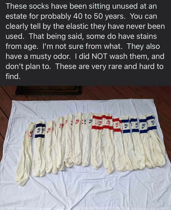 Never Worn Doesn’t Mean Never “Used”…