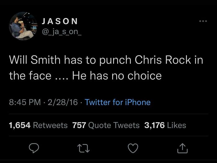 When Your Old Funny Tweet Turns Out To Be Prophecy…