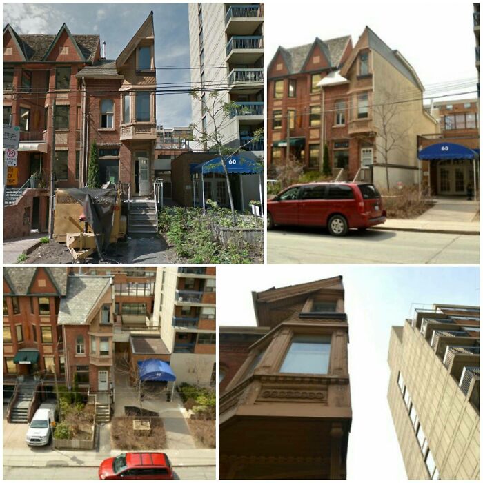 This Is What Happens When The Owner Of One Half Of A Townhouse Refuses To Sell