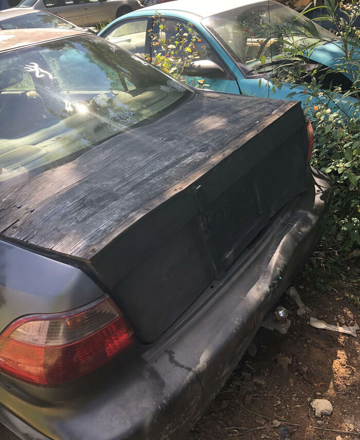 This Car's Trunk Is Literally A Trunk