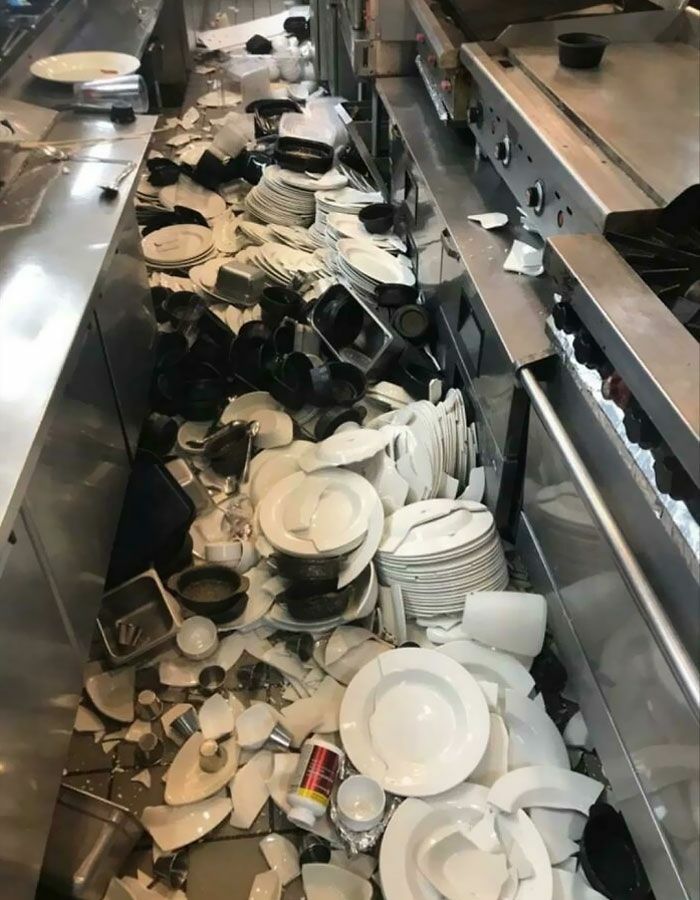 I'm Phoning About Those Kitchen Shelves You Installed