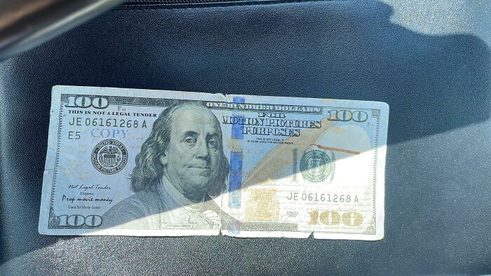 Someone Used This At Our Cafe And We Didn’t Notice Until The ATM Rejected It